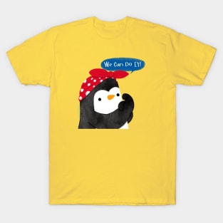 Penguin Girl Power T-Shirt